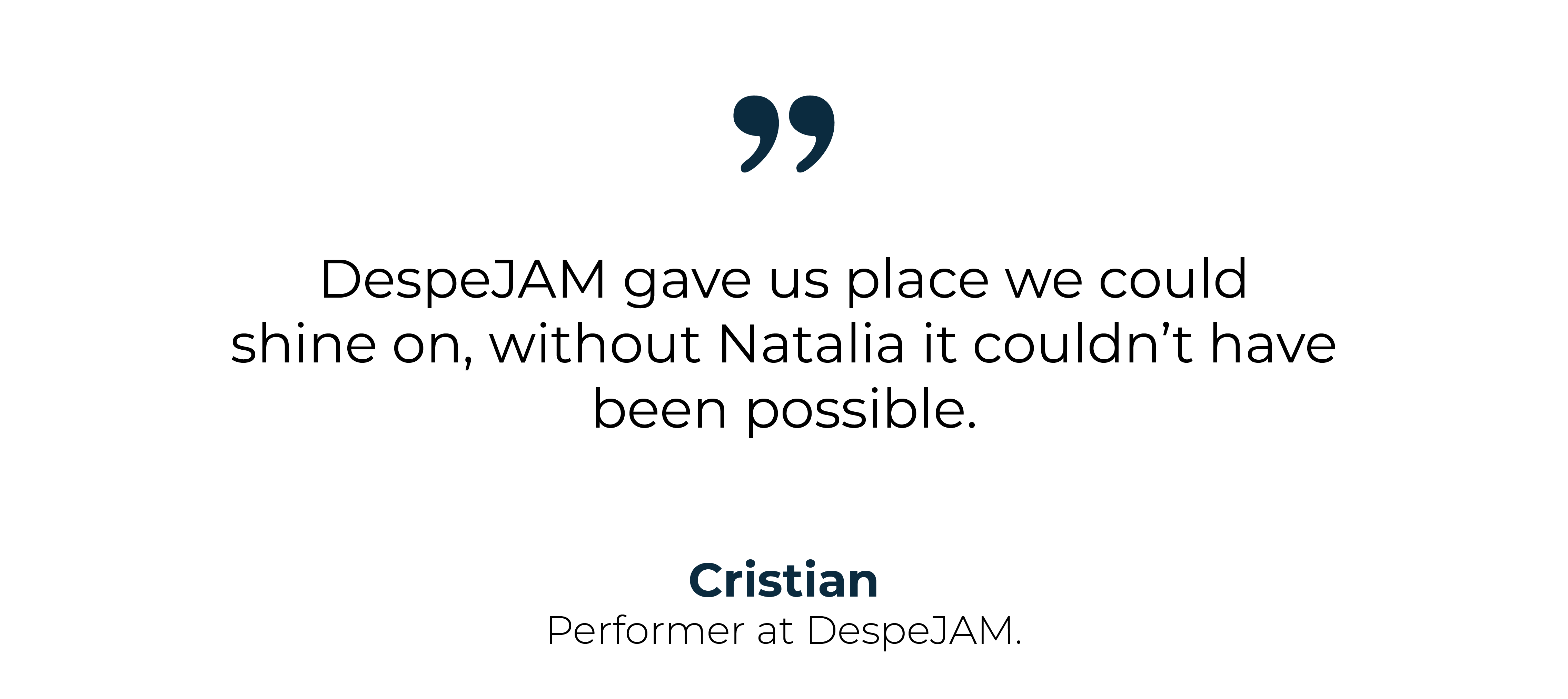 Ten Senses Productions - Testimonials clients